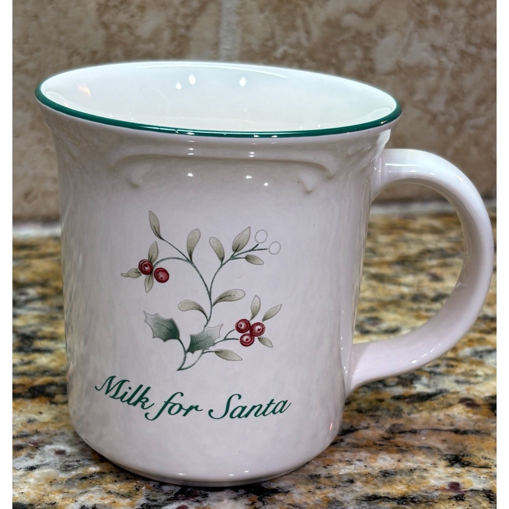 Pfaltzgraff "Winterberry" Milk For Santa Mug